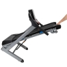 Tapis roulant elettrico pieghevole inclinabile 12 programmi con ruote K2 Stock