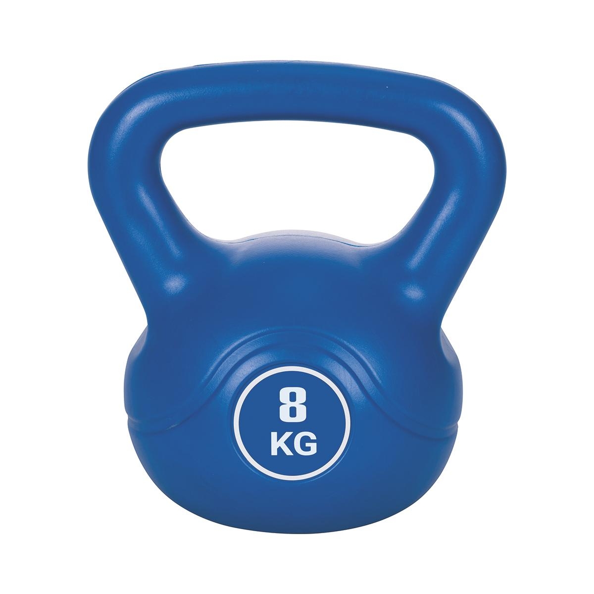 Kettlebell 8 Kg antiscivolo per workout esercizi squat Jarek