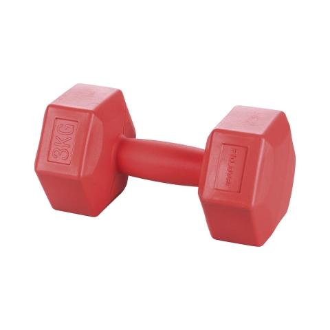 Manubrio per palestra 3 Kg esagonale antirotolamento Movara Promozione