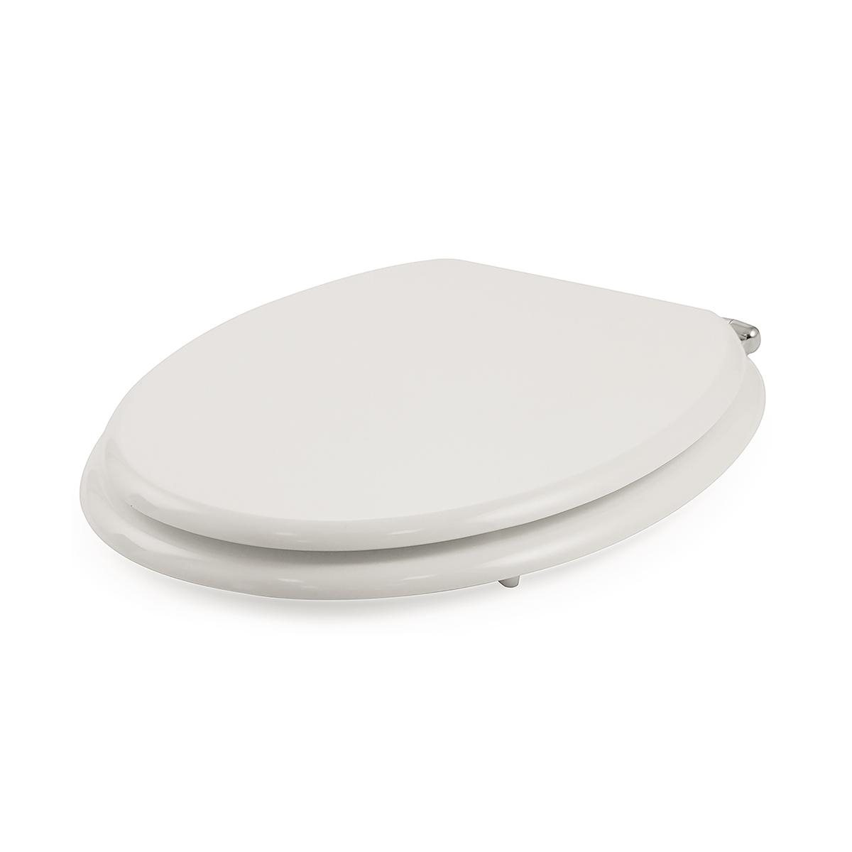 Copriwater universale sedile WC soft close in mdf lucido Ravya
