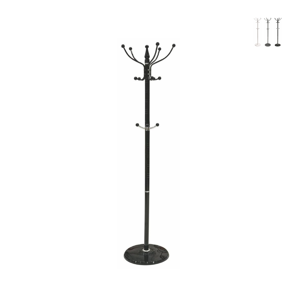 Appendiabiti da terra ingresso 6 ganci stile classico Zuvia