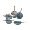 Batteria pentole 7 pezzi per induzione in ceramica antiaderente Boracay Promozione