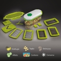 Affettatutto da cucina 8 in 1 con 12 accessori Dicer Chef Vendita
