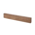 Barra porta coltelli magnetica in legno di acacia 30x5x2,2 cm Barnik Promozione