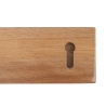 Barra porta coltelli magnetica in legno di acacia 30x5x2,2 cm Barnik Offerta