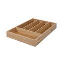 Portaposate da cassetto in legno 5 scomparti 35,5x25,5x5cm Kavira Promozione