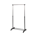 Appendiabiti in metallo con ruote 2 aste porta scarpe 88x42,5cm Zulea Promozione