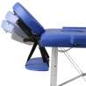 Lettino da Massaggio in Alluminio Pieghevole Portatile 2 Zone 210 cm Shiatsu Costo