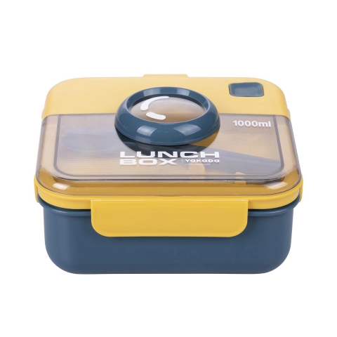 Contenitore porta pranzo lunch box ermetico con doppio scomparto Onera Promozione