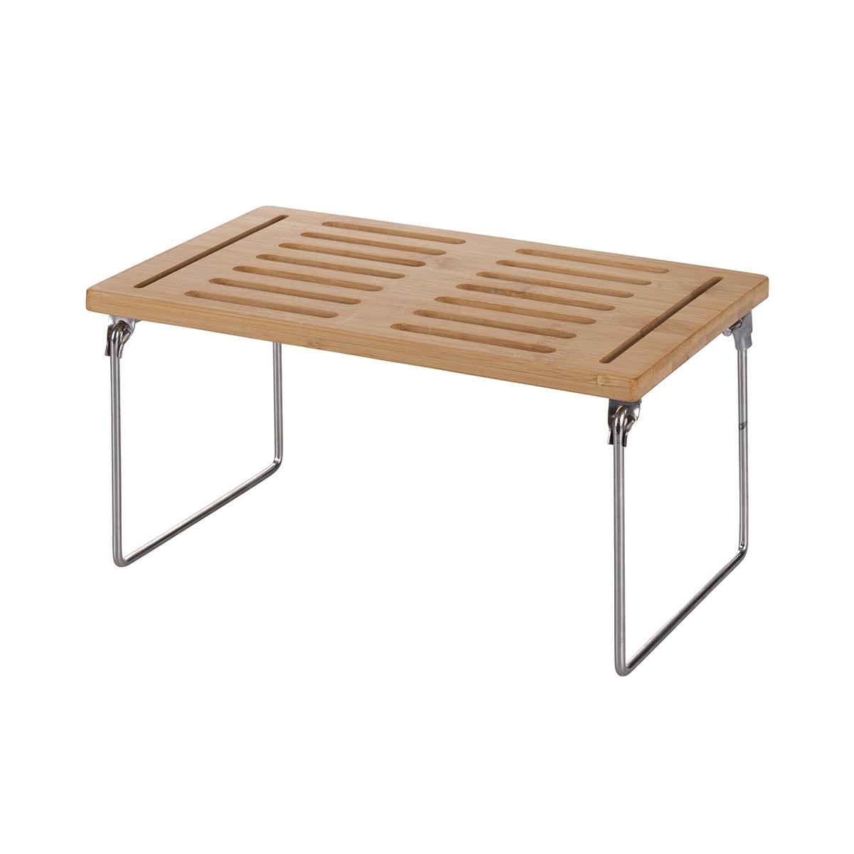 Mensola divisorio pieghevole da cucina in legno 31x18,4x15,5cm Mareka Promozione Mensola divisorio pieghevole da cucina in legno 31x18,4x15,5cm Mareka Promozione
