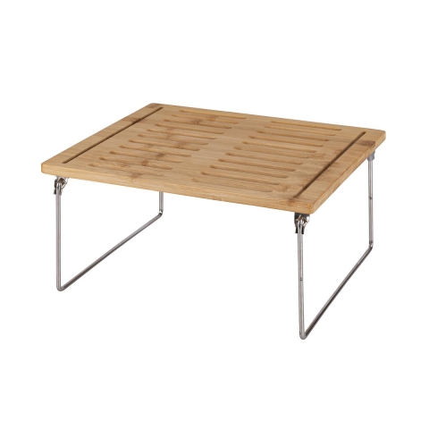 Divisorio organizer da cucina pieghevole in legno 32x28x15,5cm Seluna Promozione