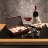Cassetta in legno con set 4 accessori per vino Vynota Vendita