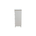 Mobiletto in legno shabby chic con 5 cassetti 3 ante Decapé Sconti