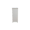 Mobiletto in legno shabby chic con 5 cassetti 3 ante Decapé Sconti