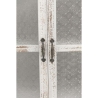 Mobiletto in legno shabby chic con 5 cassetti 3 ante Decapé Stock
