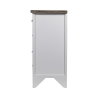 Mobile cassettiera shabby chic in legno 8 cassetti 65x37x81cm Sardinia Offerta