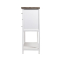 Consolle in legno shabby chic 9 cassetti 80x32,5x82cm Sardinia Offerta