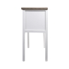 Consolle ingresso in legno 6 cassetti shabby chic Sardinia Offerta