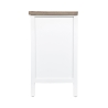 Mobile porta TV credenza shabby chic in legno con 2 cassetti Terosk Saldi