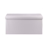Panca contenitore multiuso bianco 78x38x38 cm Morva Offerta