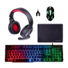 Combo Gamer 5 in 1 tastiera cuffie mouse tappetino e adattatore Milao Promozione