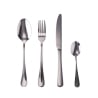 Set 16/24 posate in acciaio inox silver lucido Inglese Promozione