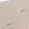 Panca contenitore multiuso effetto velluto 76x37,5x38cm Makino Acquisto