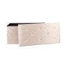 Panca contenitore multiuso effetto velluto 76x37,5x38cm Makino Vendita