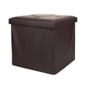 Pouf contenitore quadrato multiuso 38x38xh.38cm Zilkov 