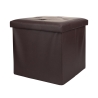 Pouf contenitore quadrato multiuso 38x38xh.38cm Zilkov 