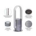 Purificatore aria wifi regolabile multifunzione filtro Hepa Respiro365 Stock