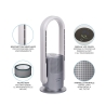 Purificatore aria wifi regolabile multifunzione filtro Hepa Respiro365 Stock