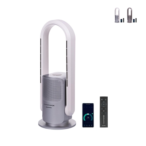 Purificatore aria wifi regolabile multifunzione filtro Hepa Respiro365 Promozione