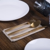 Set 16 posate in acciaio inox satinato impugnatura martellata Harlem Vendita