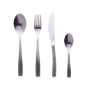 Set 24 posate acciaio inox lucido impugnatura martellata Harlem Catalogo