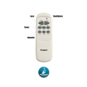 Ventilatore da soffitto con luce e telecomando silenzioso Windy Saldi