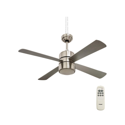 Ventilatore da soffitto con luce e telecomando silenzioso Windy Promozione