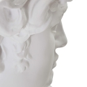 Scultura decorativa testa uomo in resina 44x35,5x60cm David Scelta