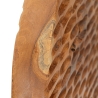 Scultura etnica decorativa in legno teak fatto a mano Coin Catalogo