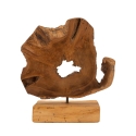 Scultura in legno teak fatta a mano in stile etnico Bintang Catalogo