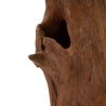 Scultura decorativa etnica in legno teak fatta a mano Akar Sconti