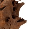 Scultura decorativa etnica in legno teak fatta a mano Akar Catalogo
