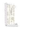 Pannello decorativo design geometrico con specchi dorati Gloss Catalogo