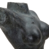 Statuetta scultura decorativa busto donna in resina nero Afrodite Saldi