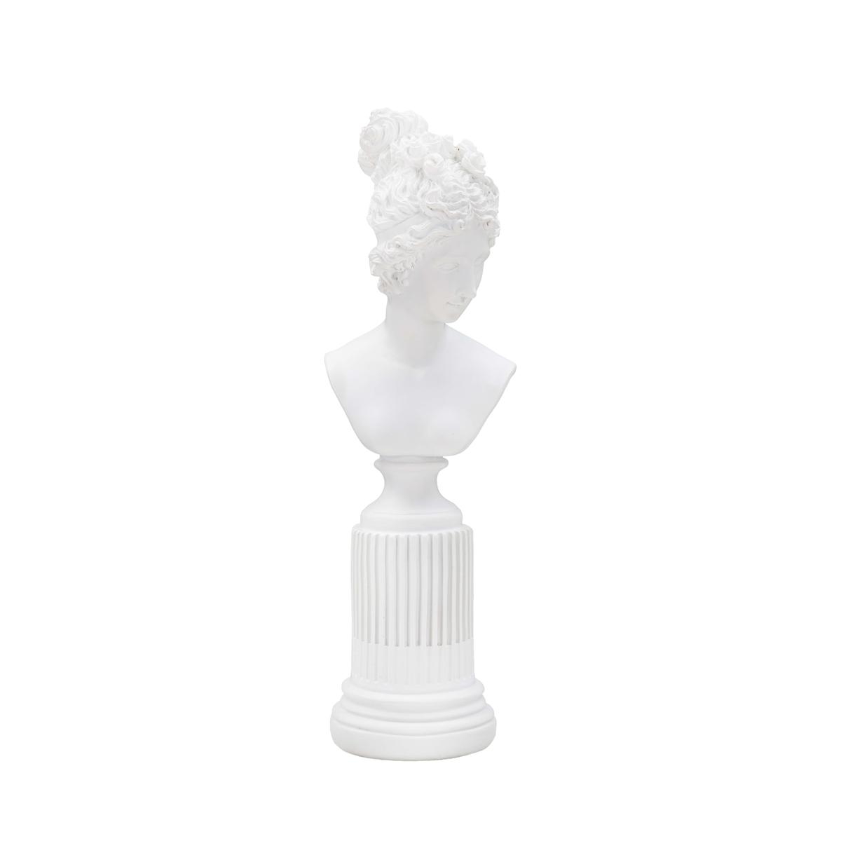 Statuetta scultura busto donna classica in resina bianca Era Promozione Statuetta scultura busto donna classica in resina bianca Era Promozione