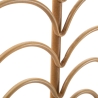 Pannello decorativo parete effetto bamboo ventaglio 160x80 cm Panama Saldi