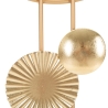 Pannello decorativo da parete 3D in metallo dorato 80x49,5 cm Goldy Vendita