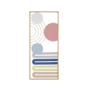 Pannello decorativo 3D da parete in metallo multicolore astratto Darnok Promozione