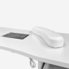 Tavolo Manicure Ricostruzione Unghie Aspiratore Per Estetista Manoop 