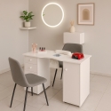 Tavolo unghie manicure estetista con ruote ventola aspiratore cassettiera Tone Sconti